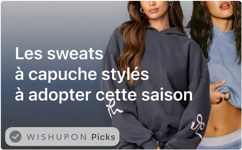 Les sweats à capuche stylés à adopter cette saison