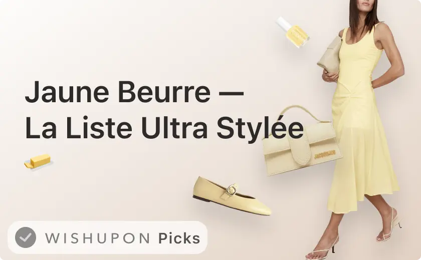 Jaune Beurre : La Liste Shopping Ultra Stylée 🧈💛