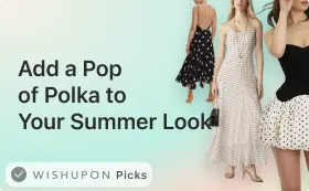 Add a Pop of Polka to Your Summer Look 🖤🤍