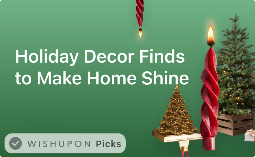 Holiday Decor Finds to Make Your Home Shine