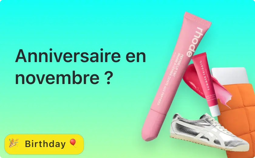 Anniversaire en novembre ? Découvrez nos idées cadeaux parfaites !