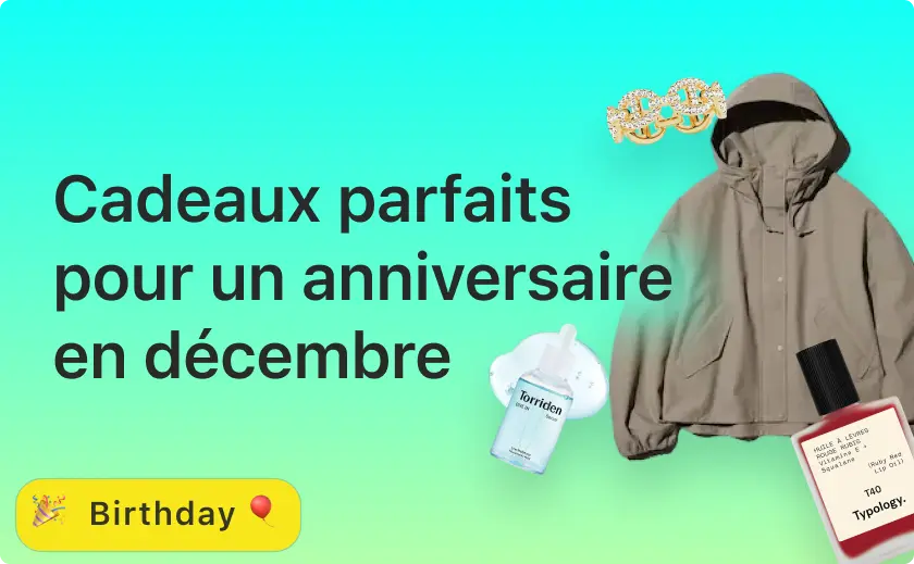 Cadeaux Parfaits pour un Anniversaire en Décembre
