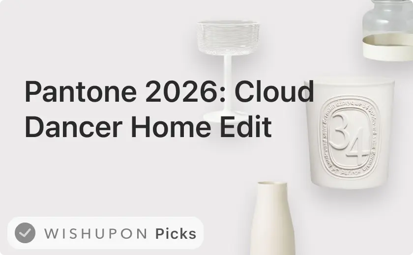 Pantone 2026: Cloud Dancer Home Edit