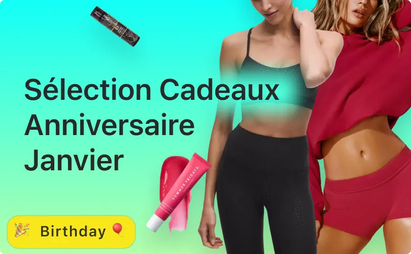 Sélection Cadeaux Anniversaire Janvier