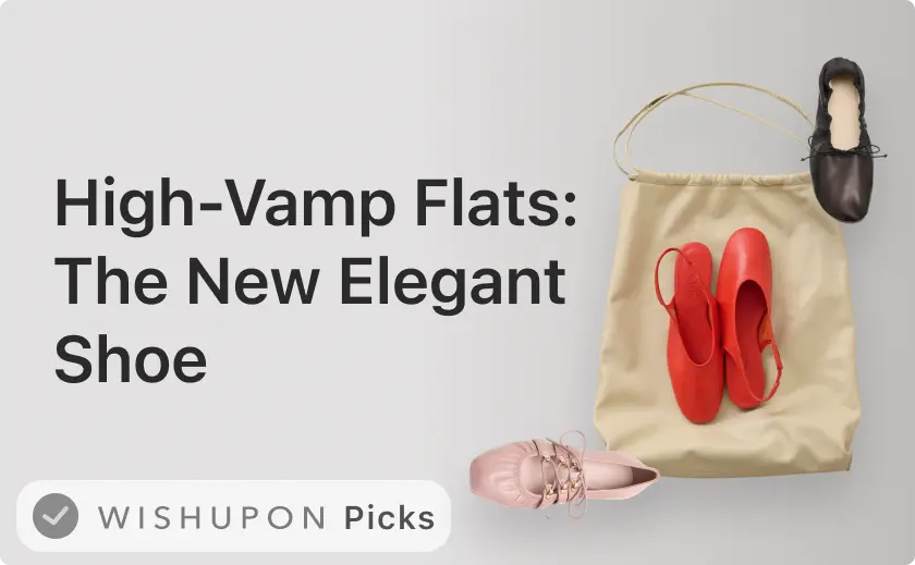 High-Vamp Flats: The New Elegant Shoe