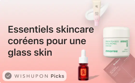 Essentiels skincare coréens pour une glass skin