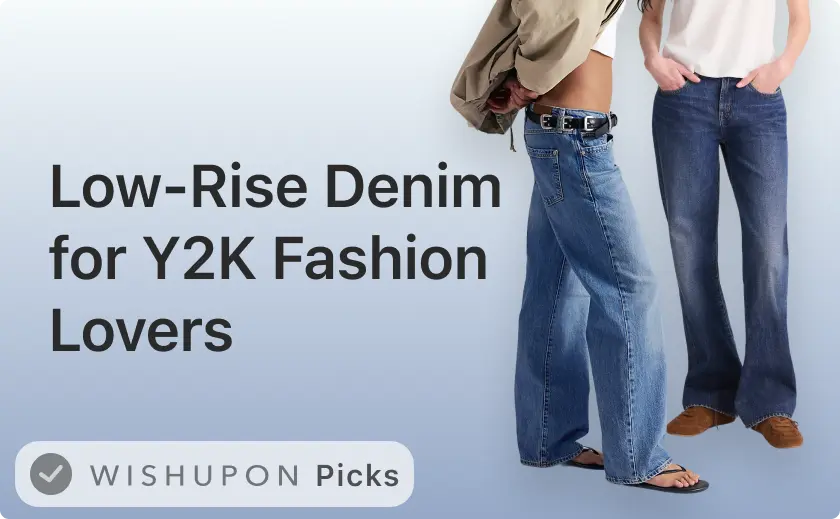 Low-Rise Denim for Y2K Fashion Lovers